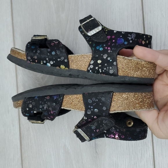 Birkenstock Kids Girls Rio Mozaic Ankle Leather Strap Sandals shoes sz 26/C3 - Picture 10 of 13